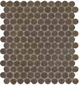 NOBU COCOA GRES ROUND MOSAICO MATT NOBU COCOA GRES ROUND MOSAICO MATT