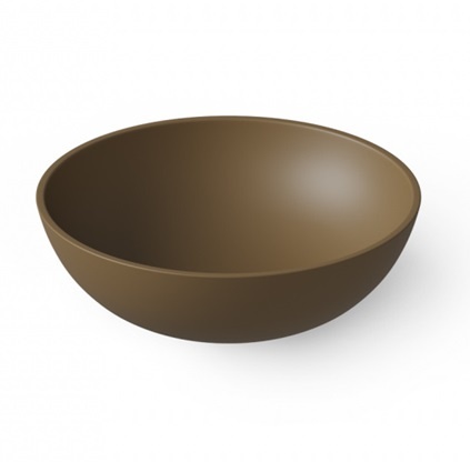 Dea Design Washbasins DD9038 400 1 Раковина накладная Ø 400 мм (Dark Camel)