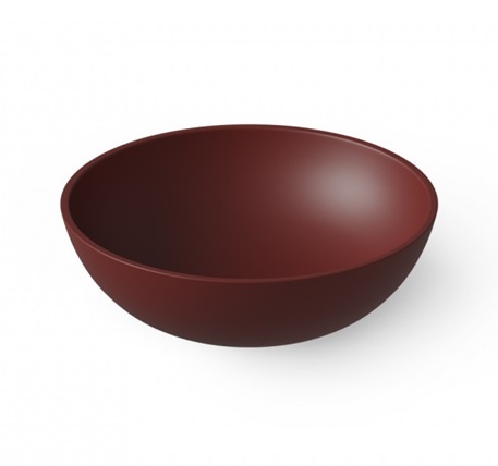 Dea Design Washbasins DD9038 420 17 Раковина накладная Ø 420 мм (Red Wine)