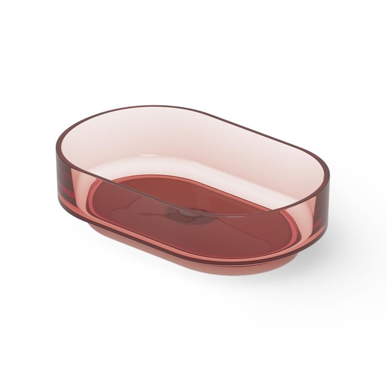 Dea Design Washbasins DD9097 560 R5 Раковина накладная 560*360 мм (Pomegranate)