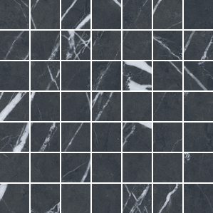AB1070M1 Black Marquina mosaic 300x300