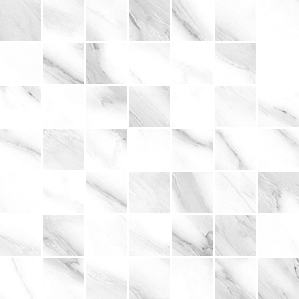 AB1061M1 White Statuario mosaic 300x300