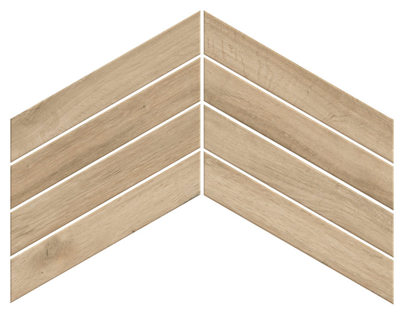 Fusion Oak Natural Chevron/Фьюжн Оак Нэчурал Шеврон 7,5x45 (600010002448)
