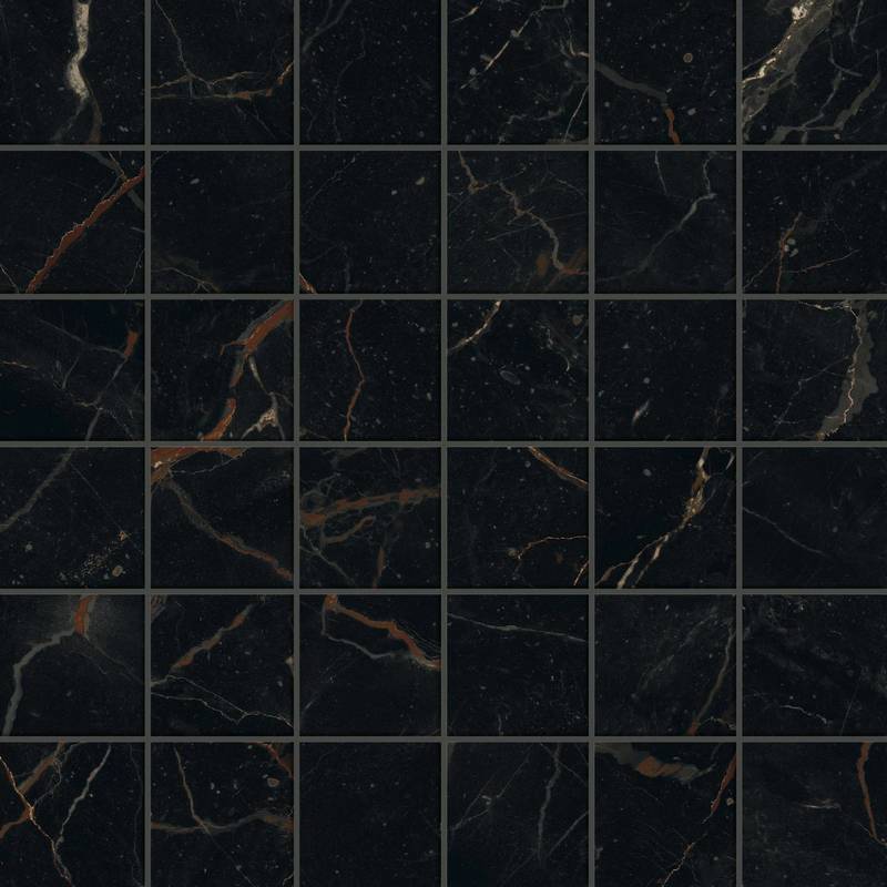 Forte Dei Marmi Ombra di Caravaggio Mosaic Cerato Чер 30x30