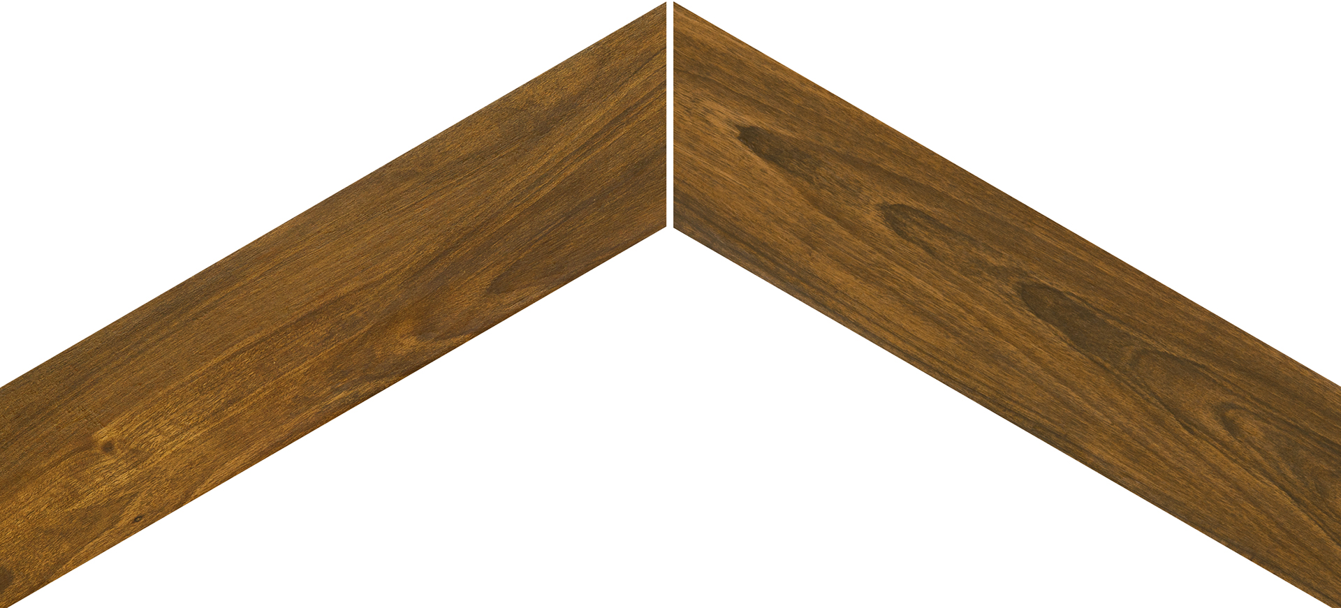 Sleekwood Chevron 60° Mohogany 11x54