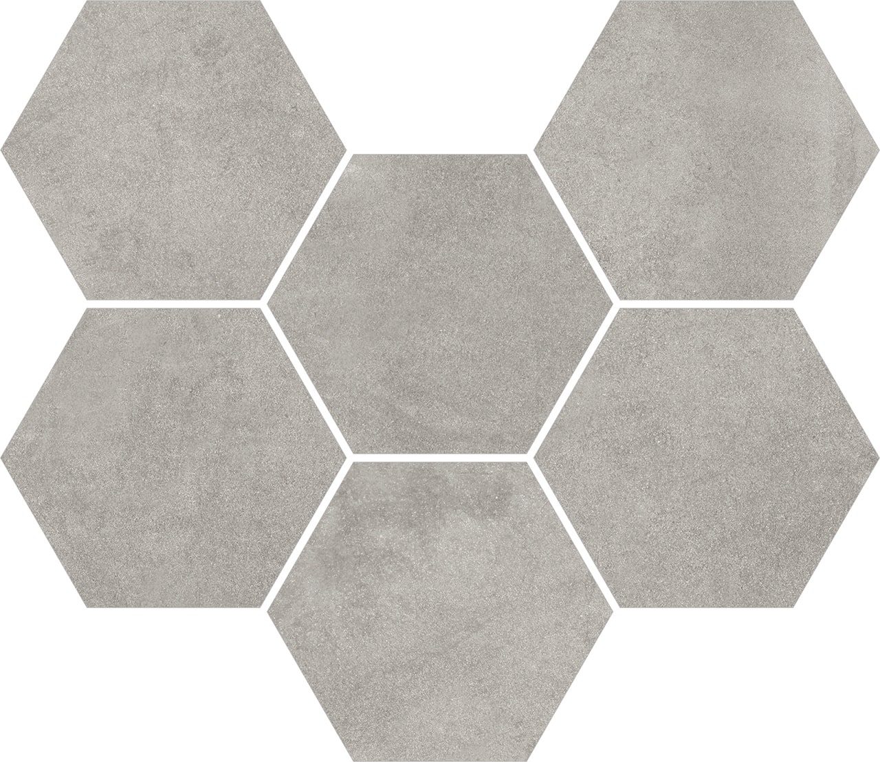 Экспо Мозаика Гексагон Грей 25x29