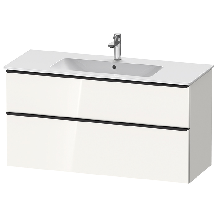 Duravit D-Neo Тумбочка подвесная, 1210x462хh625 мм, 1 ящик цвет: белый высокоглянцевый