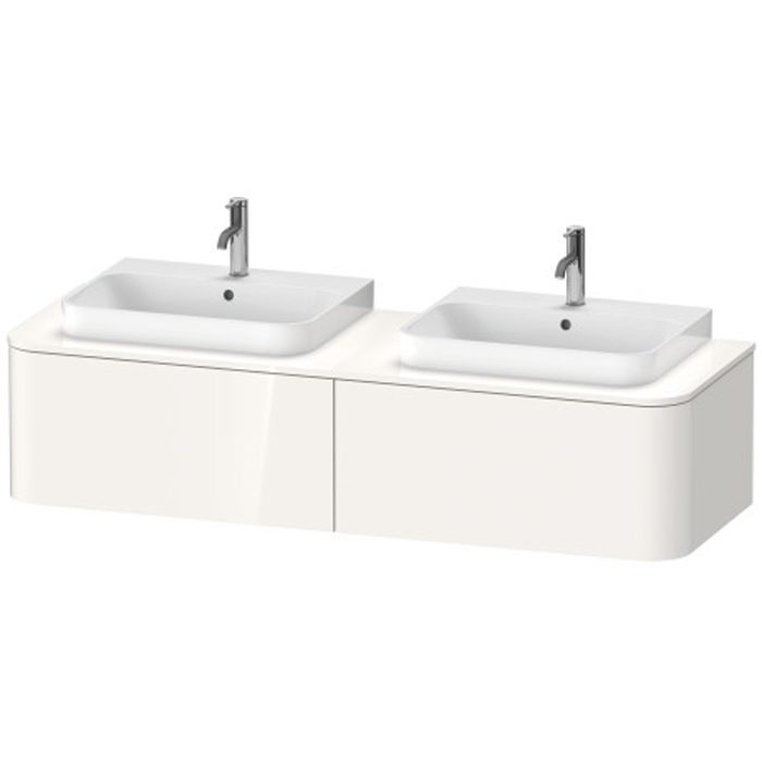 Duravit Happy D.2 Plus Тумба подвесная 354x1600x550мм 2 ящика, DX, цвет: белый глянцевый