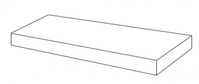 Rinascente Ivory Scal. Ang. DX/Ринашенте Айвори Ступ. Угл. Пр 33X80