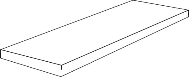 Empire Calacatta Diamond Scal. Ang. Sx 33X120 /Эмпаир Калак. Даймонд Ступень Угловая Лев 33X120