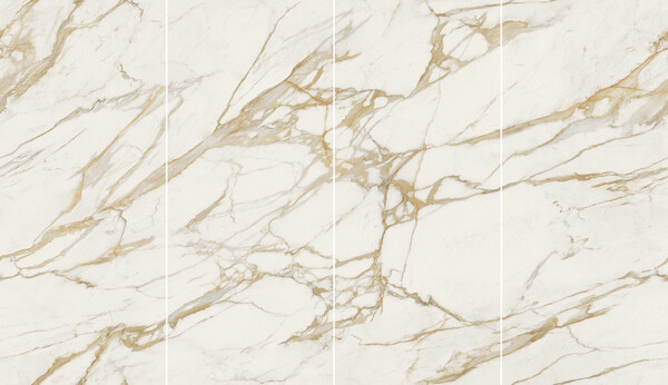 Керамогранит Marvel Next Calacatta Oro 120x278 - 6mm Silk Kit Endless