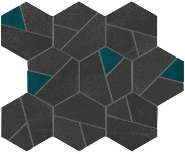 Boost Tarmac Mosaico Hex Jade
