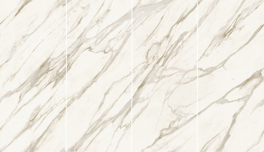 Marvel Meraviglia Calacatta Bernini 120x278 - 6mm Lapp. Kit Endless 4pcs