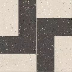 EARTHTECH DECORO TWIST_CARBON_FLAKES GLOSSY PUMICE_FLAKES COMFORT 10MM 30X30