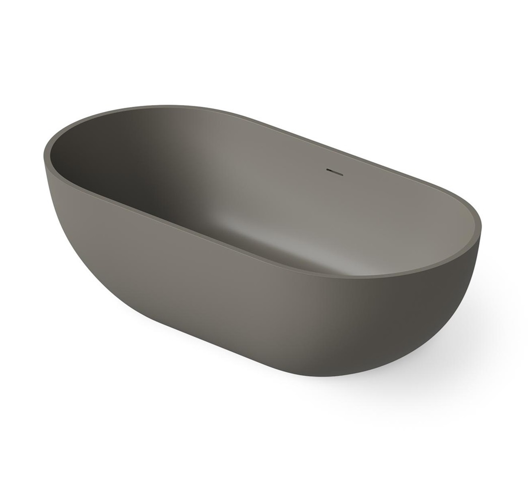 Dea Design Shadow DD8619 1550 3 Ванна свободностоящая 1550*770 мм (серый матовый)