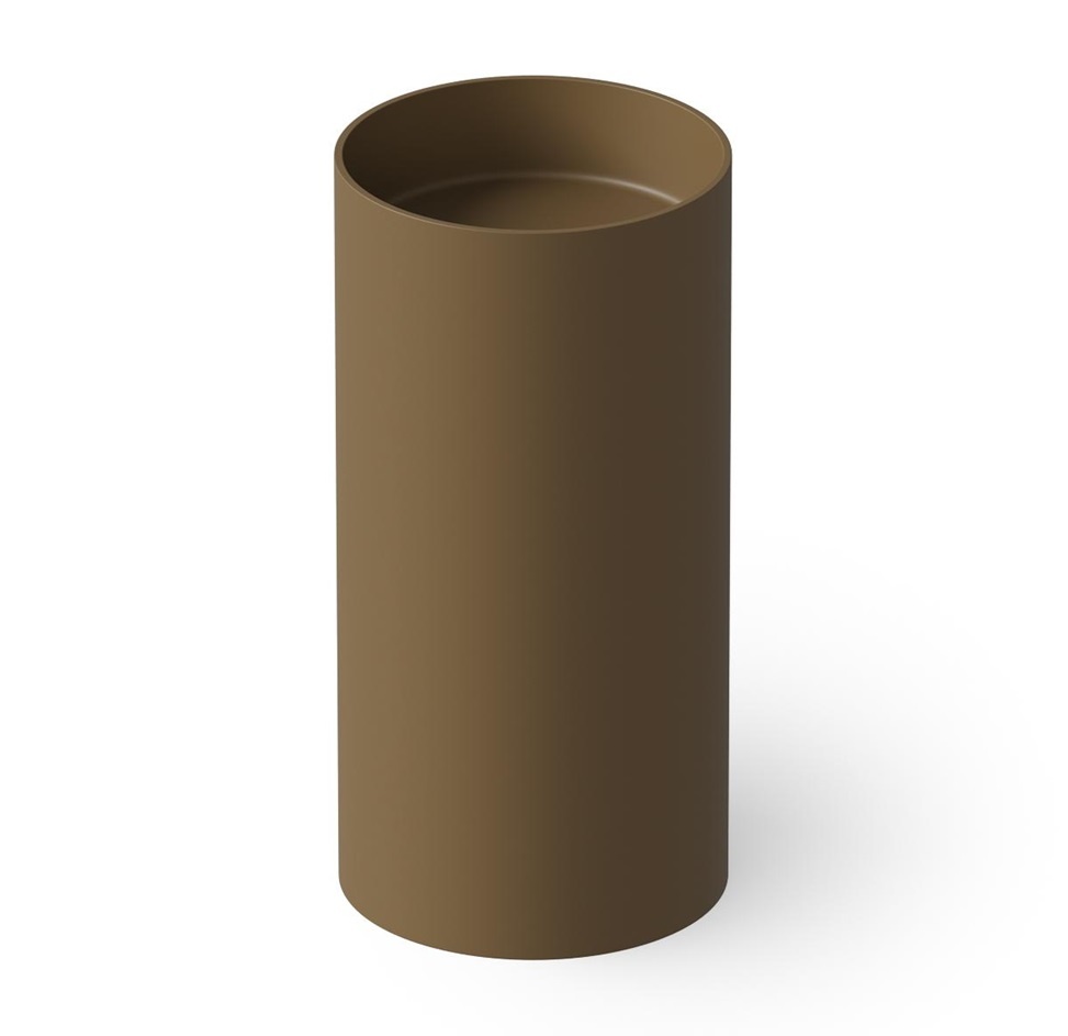 Dea Design Pedestal Basin DD2012 400 1 Раковина напольная Ø 400 мм (Dark Camel)