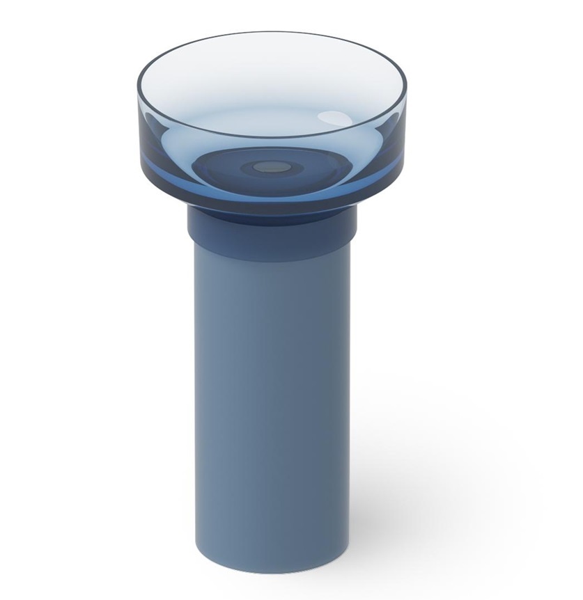 Dea Design Pedestal Basin DD2023 480 R7 Раковина напольная Ø 480 мм (Royal Blue)