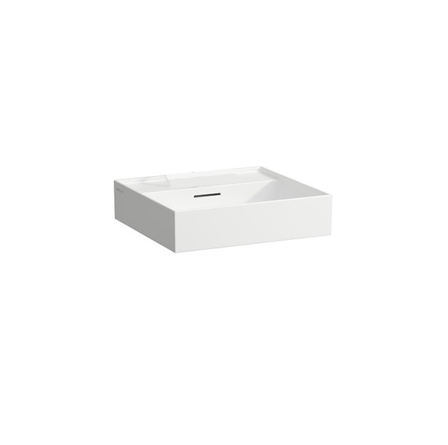 Laufen Kartell Раковина 600х460х120мм без отв. под смеситель, цвет: белый