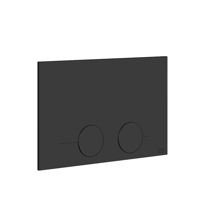 GESSI Клавиша смыва для унитаза, двойная, для систем инсталляций TECE, цвет Black XL GESSI Клавиша смыва для унитаза, двойная, для систем инсталляций TECE, цвет Black XL