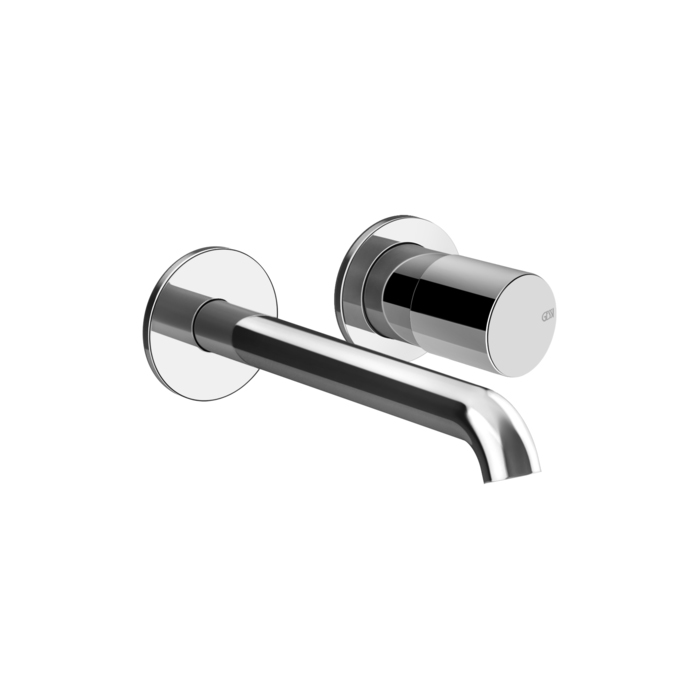 GESSI HABITO UNITO Смеситель для раковины настенный встраиваемый, однорычажный, цвет хром GESSI HABITO UNITO Смеситель для раковины настенный встраиваемый, однорычажный, цвет хром