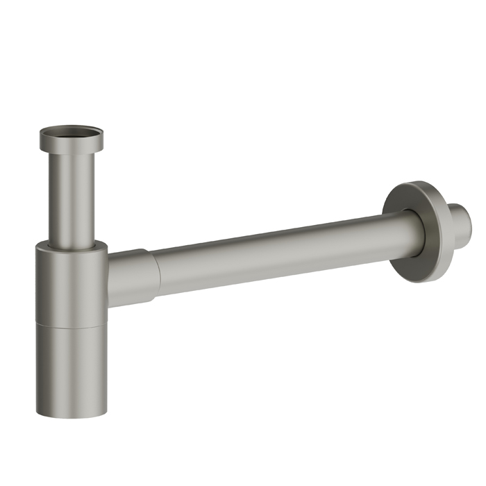 Newform Сифон для раковины, регулируемый по высоте D=32 мм - длина=300 мм, цвет: titanium satin Newform Сифон для раковины, регулируемый по высоте D=32 мм - длина=300 мм, цвет: titanium satin