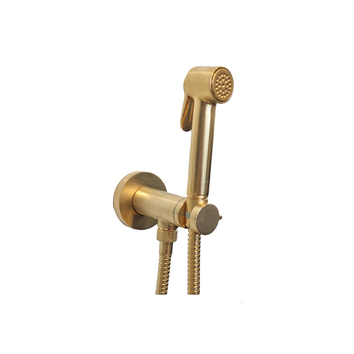 Bossini Ггиенический душ с прогрессивным смесителем, цвет: Brushed Gold PVD Bossini Ггиенический душ с прогрессивным смесителем, цвет: Brushed Gold PVD