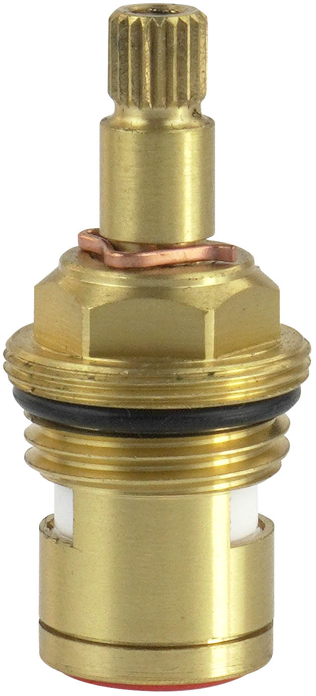 Керамический картридж, 90° - теплая вода