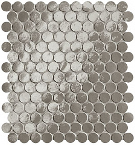 GLIM GRIGIO FUMO ROUND MOSAICO BRILLANTE