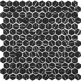 Мозаика AGHG23-BLACK 293X297X4 / Мозаика АГHГ23-БЛАCК 293X297X4