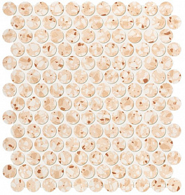 GLIM GEMME ROSA ROUND MOSAICO MATT