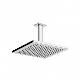 Gessi Emporio Emporio shower Душевая головка потолочная, поворотная с шарниром, с защитой от известкового налёта, цвет: Chrome