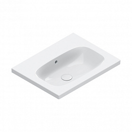 Catalano ALVEA Раковина 60x46, без отв. под смеситель, покрытие Cataglaze+, цвет белый глянцевый