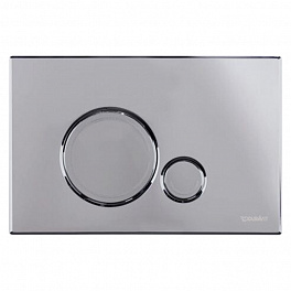 Duravit DuraSystem Beta 120 Клавиша смыва для унитаза, пластик, хром глянцевый (Спец.цена из наличия)