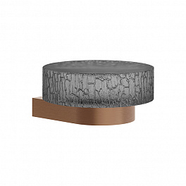 GESSI INCASTRI ACCESSORIES Мыльница подвесная цвет: Copper Br. PVD /Light Smoke