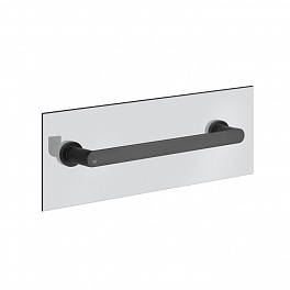 Gessi Emporio accessories Полотенцедержатель для крепления на стекло, 30 см, цвет: Black XL