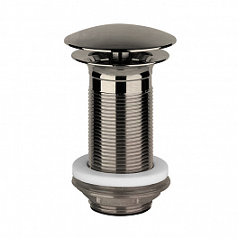 Gessi Донный клапан свободного слива для раковины без перелива, цвет: Finox Brushed Nickel