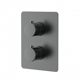 NEMO NM-2359BGM Термостатический встраиваемый смеситель для душа из стены на 3 потребителя, BRUSH GU
