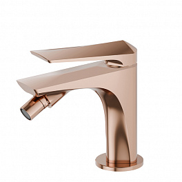 Newform Delta Zero Смеситель для биде без донного клапана, цвет: PVD copper bronze