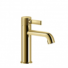 GESSI INCISO Смеситель для раковины на 1 отверстие без донного клапана Цвет: золото