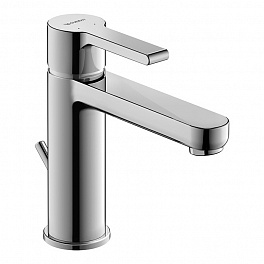 Duravit B.2 Смеситель для раковины с донным клапаном, на 1 отв., излив 139мм, h=165мм, цвет: хром