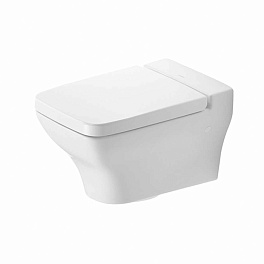 Duravit PuraVida Унитаз подвесной 540мм с креплением, Цвет: Белый глянец (Спец.цена c нашего склада)