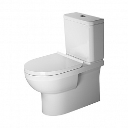 Duravit DuraStyle basic Бачок для унитаза моноблок 218209, с механ двойного смыва 6/3 л, подкл. снизу слева, цвет белый (Спец.цена из наличия)