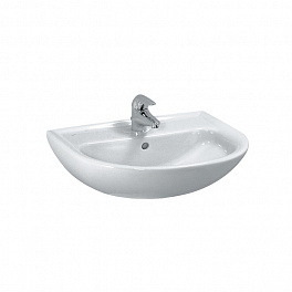 Laufen Pro Раковина 55х44х16 см,подвесная с 1 отв. под смеситель по центу, c переливом, цвет: белый