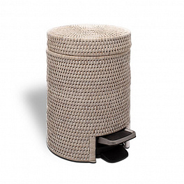 Decor Walther Basket Ведро 27.5 x 18.5 x 23cm с педалью цвет: ротанг светлый