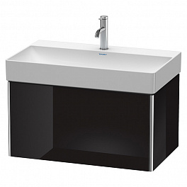 Duravit DuraSquare Раковина 800x470 мм., с 1 отверстием для смесителя, без перелива, с керамической крышкой, с креплениями, WonderGliss, цвет белый