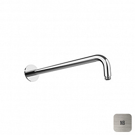 Almar ROUND Кронштейн из стены круглый, 350 мм, круглый отражатель, латунь, Nickel Brushed