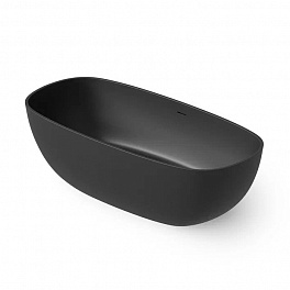 DEA DESIGN Modern Ванна отдельностоящая 150×76×h54 см, материал: Solid Surface искуственный камень, цвет: Black №16