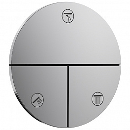 HANSGROHE ShowerSelect Comfort S Вентиль для 3 потребителей, скрытый монтаж, хром