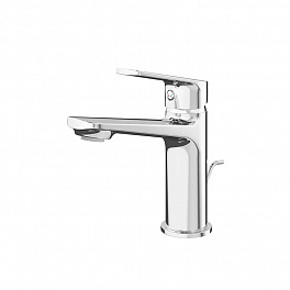 Kerama Marazzi Смеситель для раковины NOTA однорычажный с донным клапаном, 3/8, хром