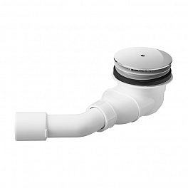 Duravit Выпуск для душевого поддона, цвет хром